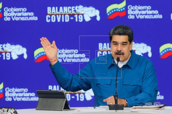  El presidente de Venezuela, Nicolás Maduro, anuncia que las autoridades reforzarán las medidas adoptadas para frenar la …