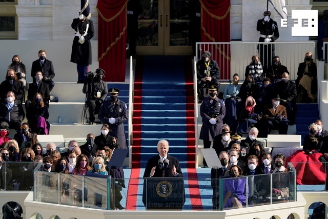  #EFEURGENTE | Biden firma una orden ejecutiva para evitar la salida de EE.UU. de la OMS. …