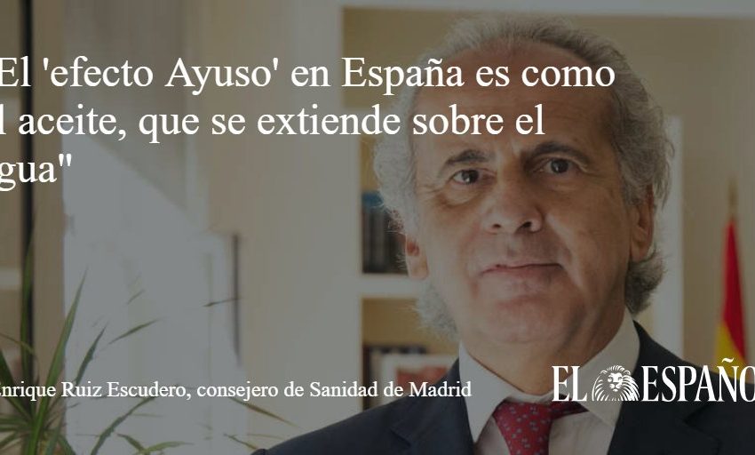 #Opinión | Desde 2017, Enrique Ruiz Escudero ha sido el gestor de la Sanidad madrileña.

Ruiz Escudero: «Fue ir a elecci…