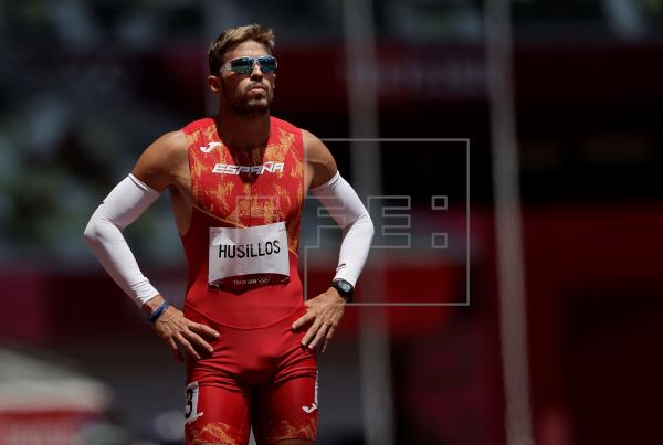  Óscar Husillos, único español en la primera ronda de 400 m, fue eliminado en una mala sesión para el atletismo español p…