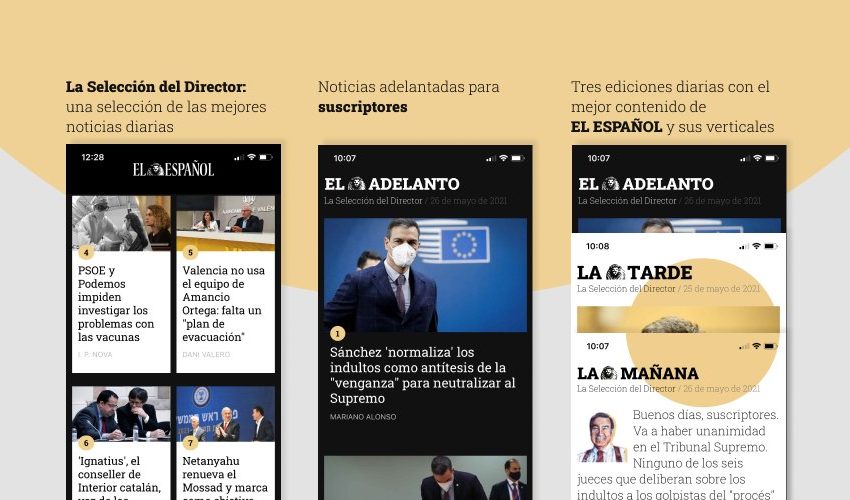  Disfruta de nuestra nueva app exclusiva:

 Acceso a la última hora
 Tres ediciones diarias
 Diseño premium 

Descárgala …