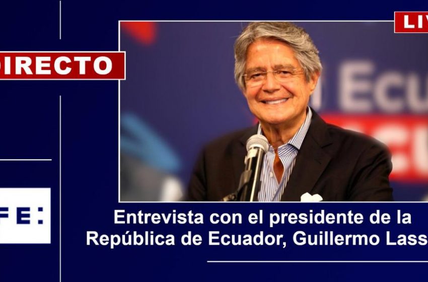  Este jueves @EFEnoticias entrevista en vivo al presidente de Ecuador, Guillermo Lasso.

 10 a.m. en Ecuador (15 GMT)

L…