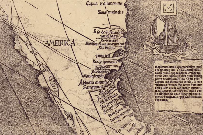  El enigmático mapa de Waldseemüller, la primera vez que «América» apareció escrita en la historia