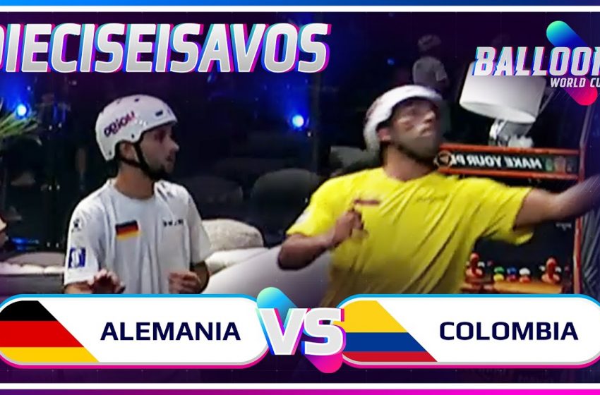  ALEMANIA VS COLOMBIA | DIECISEISAVOS BALLOON WORLD CUP