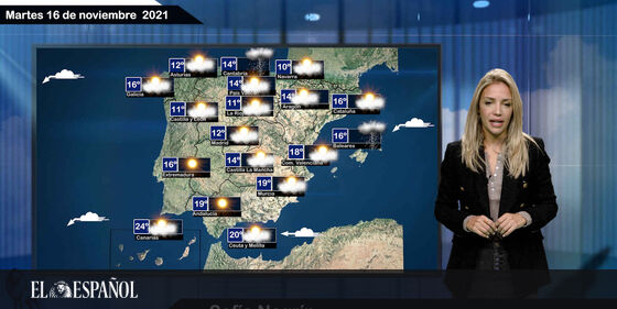  #Predicciones | El tiempo del martes 16 de noviembre: fuertes lluvias en Baleares y nubosidad en el resto …