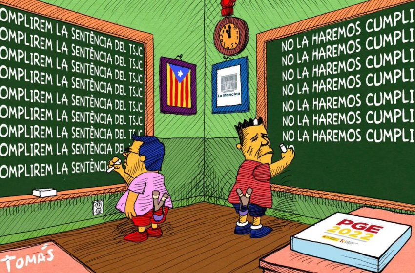  La pizarra catalana #ElZarpazo por @DonTomasSerrano #españa #gobiernoespaña #pedrosanchez #cataluña #educacion #lengua …