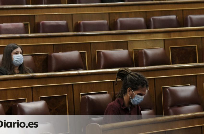  El exdiputado de Unidas Podemos Alberto Rodríguez, a quien el Congreso le retiró el escaño el pasado 22 de octubre, mant…