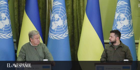  #LoMásLeído | Dos misiles impactan en Kiev durante la visita del secretario general de la ONU, António Guterres …