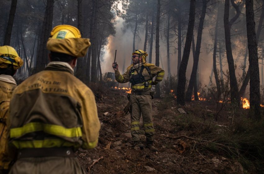  El incendio en la Sierra de la Culebra de Zamora alcanza las 25.000 hectáreas  Por @lauracorama …