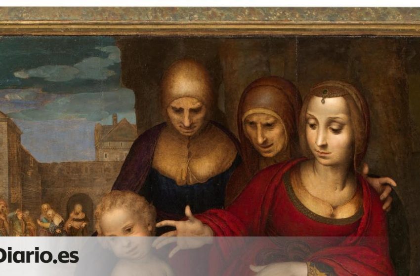  El escritor y pintor republicano Domingo Cipriano Salvador Gijón custodió los restos del primer retablo del “Da Vinci es…