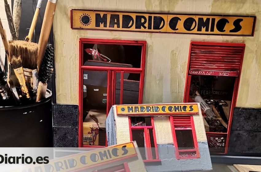  La biblioteca liliputiense que conserva Madrid Comics y otros comercios históricos de la capital
 Por @guillehormigo…