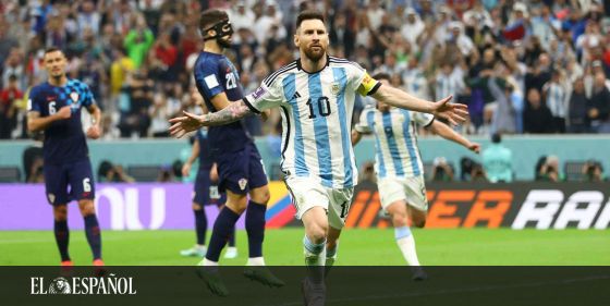  #URGENTE | Messi se viste de Maradona para ganar a Croacia y llevar a Argentina a la final del Mundial de Qatar, en @po…
