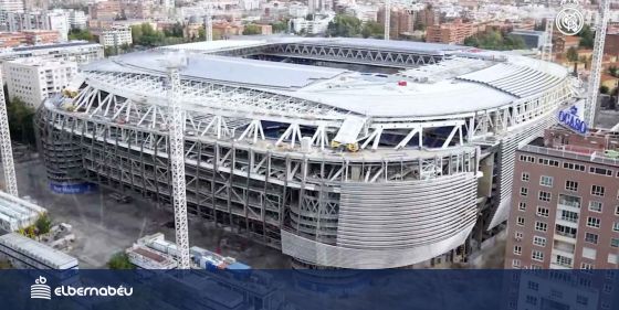  Así se construye la fachada del nuevo Santiago Bernabéu: de la increíble coraza a la iluminación, en @elbernabeucom …