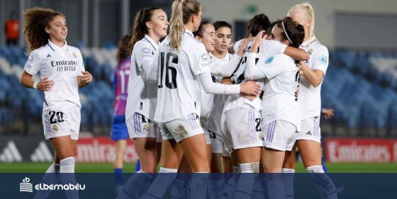  El Real Madrid Femenino se despide de la Champions con una gran goleada contra el Vllaznia, informa @elbernabeucom …