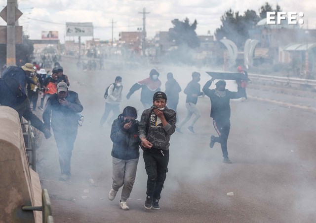  #ÚLTIMAHORA | Mueren cuatro manifestantes en las protestas en el sur de Perú. …