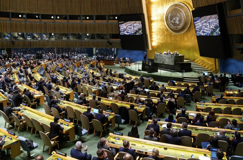 La Asamblea General de la ONU pide alto el fuego inmediato en Gaza por abrumadora mayoría