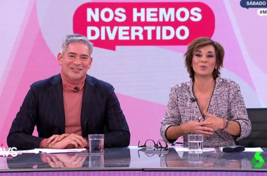 La despedida de Adela González y Boris Izaguirre del programa ‘Más vale sábado’ tras haber sido cancelado