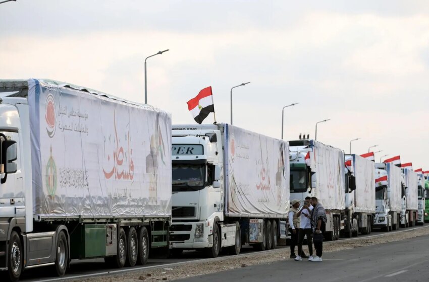  Israel aprueba la apertura de otro paso fronterizo para permitir la entrada de ayuda humanitaria a Gaza