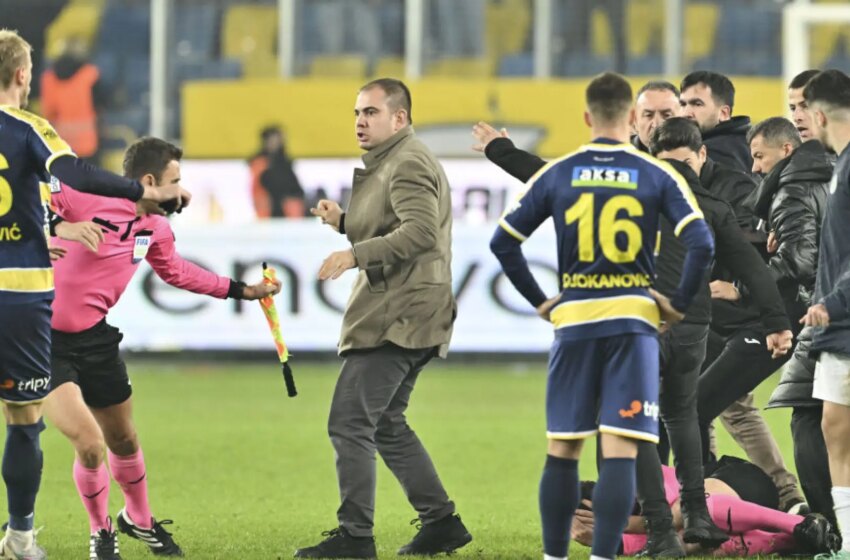  El presidente del Ankaragücü, suspendido de por vida por agredir al árbitro