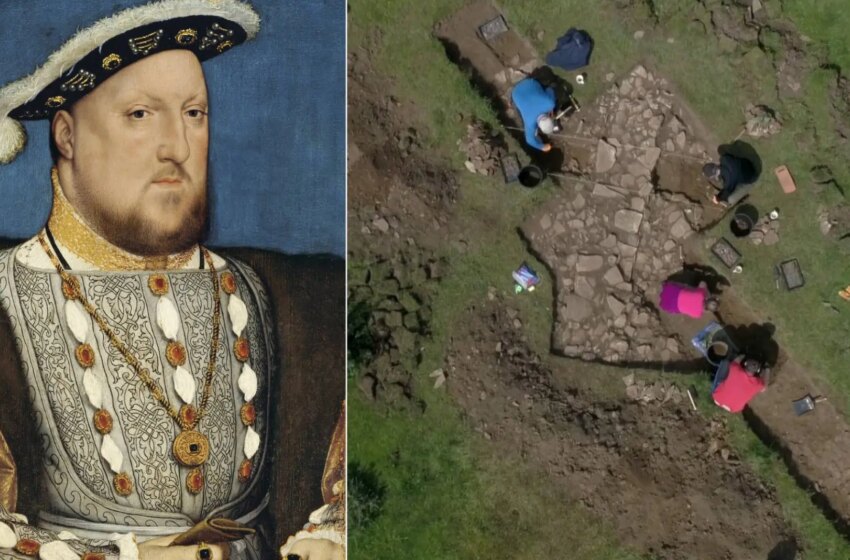  Hallan el castillo perdido de Enrique VIII enterrado bajo un jardín