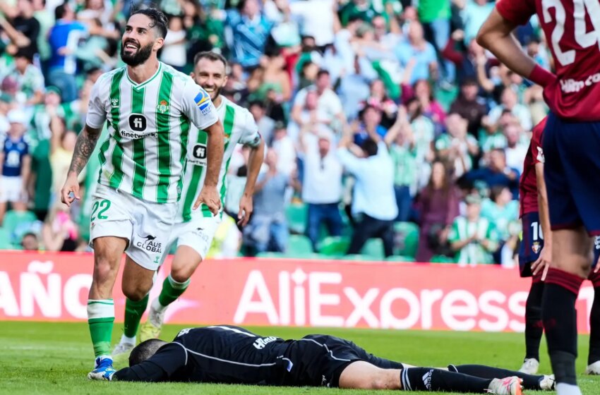  Isco renueva con el Betis hasta 2027