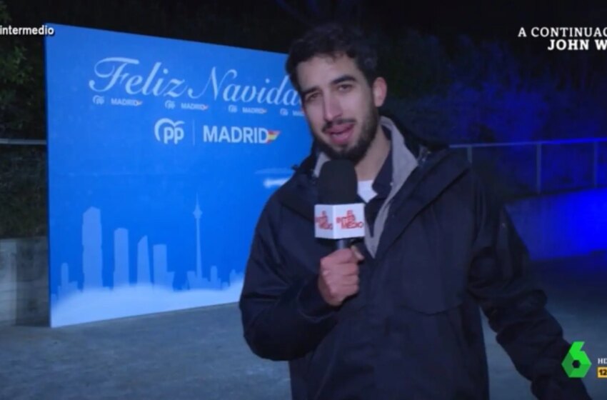  El reportero de ‘El Intermedio’ Isma Juárez es expulsado de la cena de Navidad del PP de Madrid