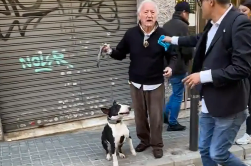  Un vecino de Barcelona impide el robo a un anciano al que atacaron con el método de la paloma