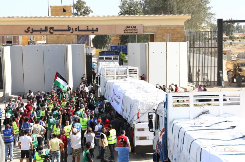  llega a Egipto un avión con medicamentos para los rehenes