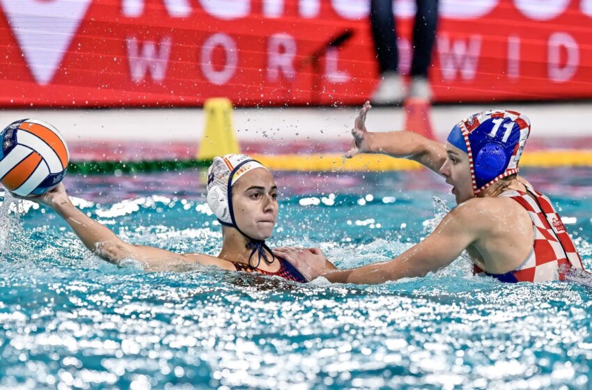  España acaba con Croacia y alcanza las semifinales del Europeo de waterpolo