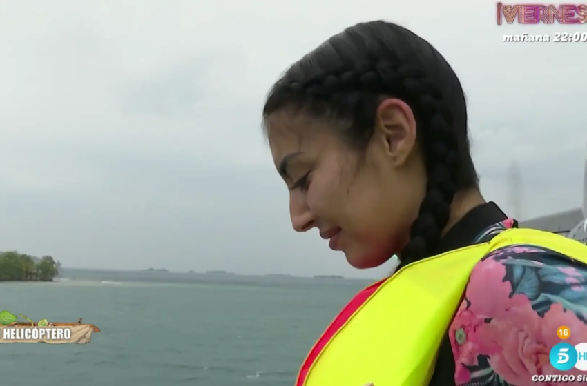  Marieta sufre un percance al tirarse del helicóptero en medio de un temporal: «Me daba mucho miedo»