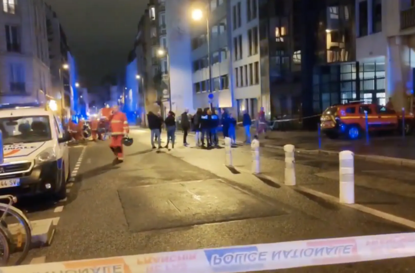  Mueren tres personas en un incendio de un edificio residencial en el centro de París