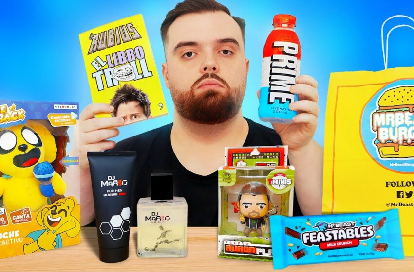  VALORANDO PRODUCTOS DE YOUTUBERS