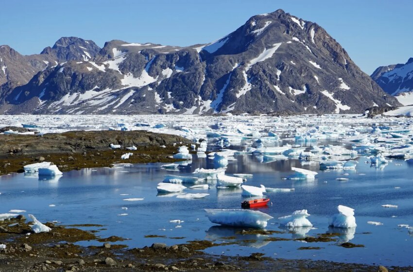  Emergen montañas por el deshielo en Groenlandia, según una expedición liderada por Larramendi