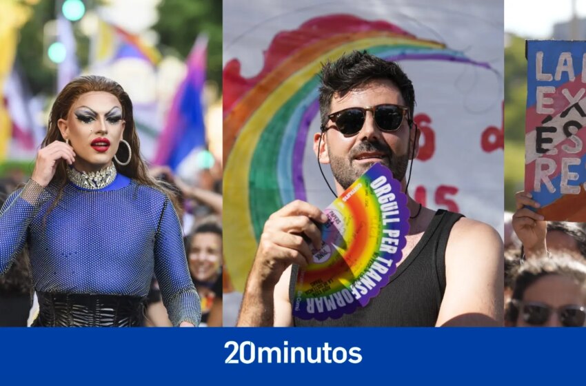  Fotos: El Orgullo 2024 toma las calles de ciudades de toda España