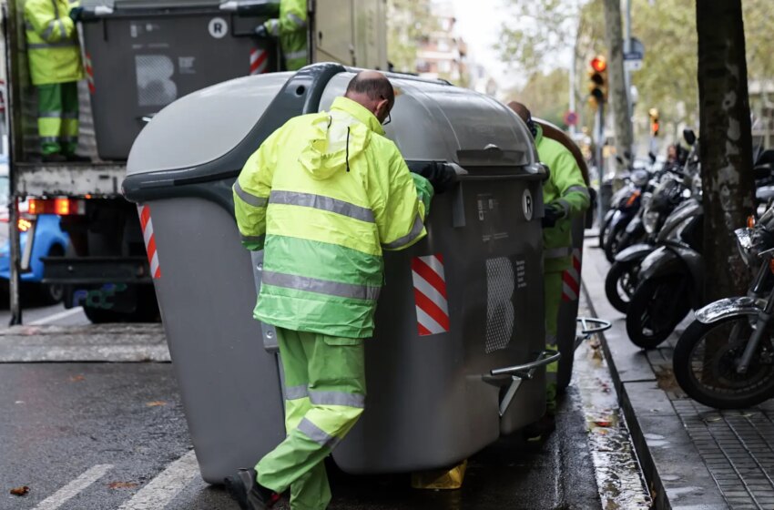  Desconvocada la huelga de recogida de basura prevista para Navidad en Barcelona