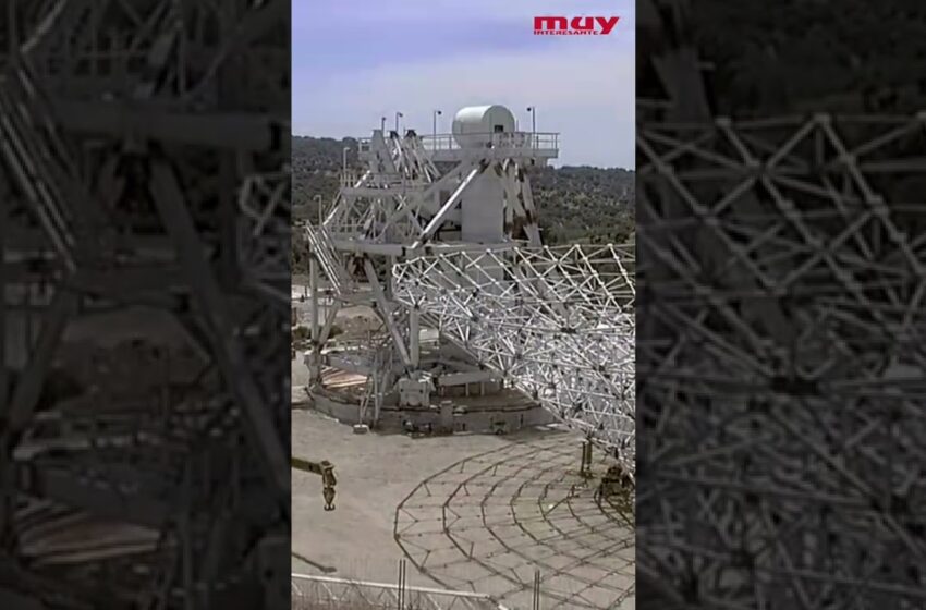  Esta es la nueva antena de la NASA en España