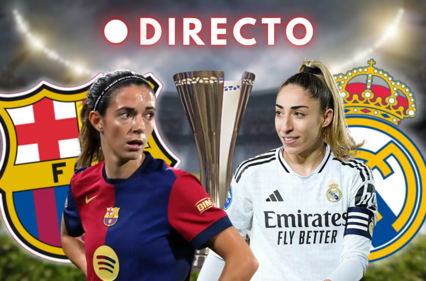  Real Madrid, en directo hoy: resultado, goles y última hora de la final de la Supercopa de España femenina