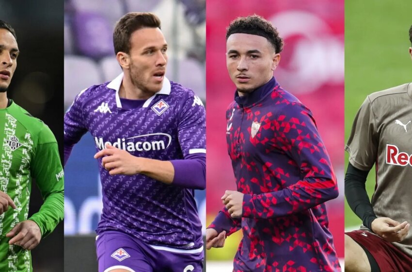  Antony, Arthur, Vargas o Bajcetic entre los principales refuerzos invernales en LaLiga EA Sports