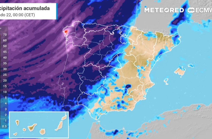 estas son las zonas que esperan más agua