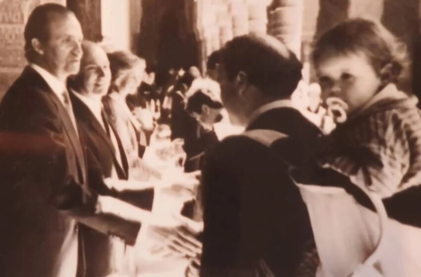 Con el Rey, el Aga Khan y mi «princesa»