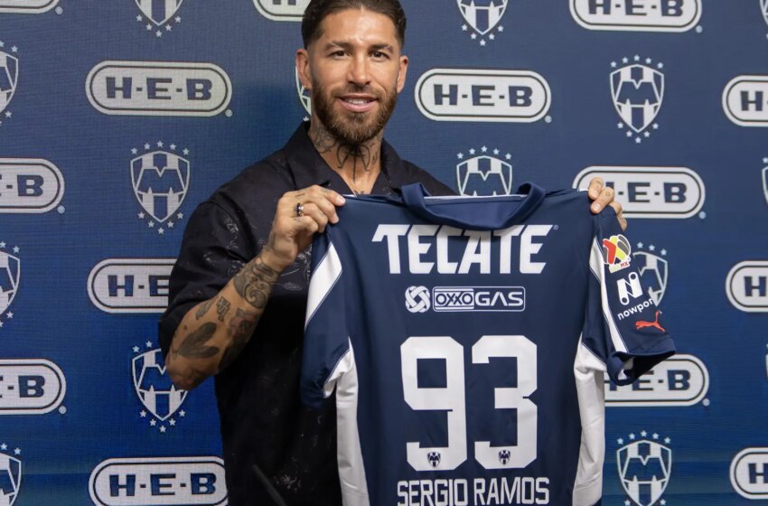 Sergio Ramos demuestra su hambre de títulos en la presentación con Rayados: «No vengo a pasear»