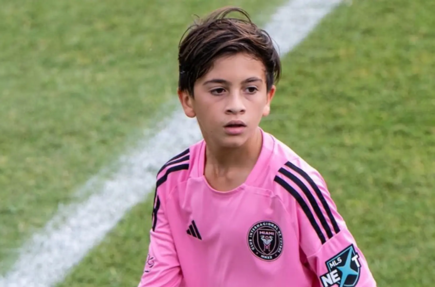  marca 11 goles en un partido con el Inter de Miami sub -13