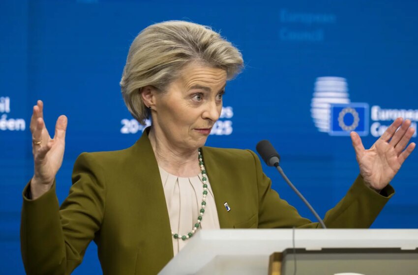 Von der Leyen se acerca a China y le pide «colaboración» para «defender un comercio libre y justo» frente a Trump