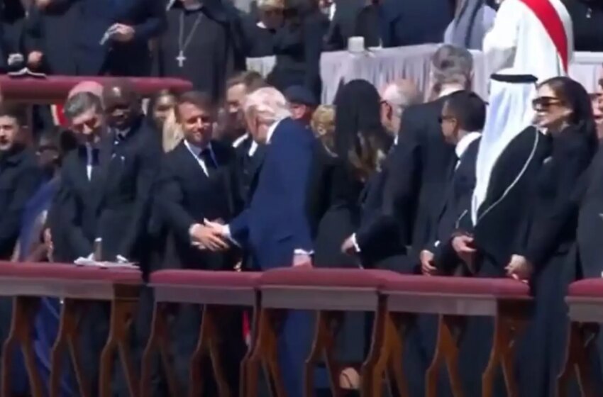 ¿quién le ha estrechado la mano a Trump?