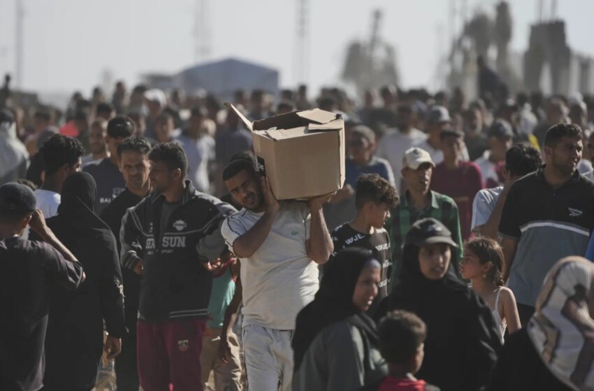  Tres muertos y 46 heridos en un ataque al punto de reparto de comida en Rafah, según el Gobierno gazatí