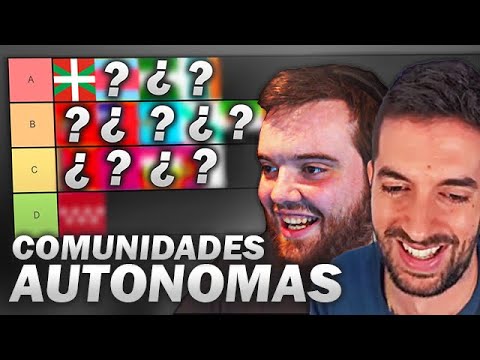  HACIENDO TIER LIST de ESPAÑA con BRONCANO (SOMOS TONTISIMOS)