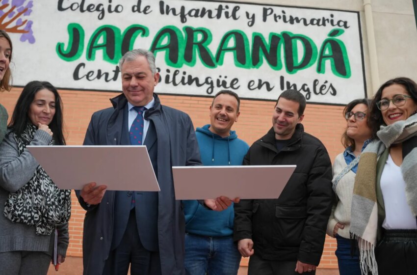 El colegio Jacaranda de Sevilla Este estrenará el próximo curso pistas deportivas con una inversión de más de medio millón de euros