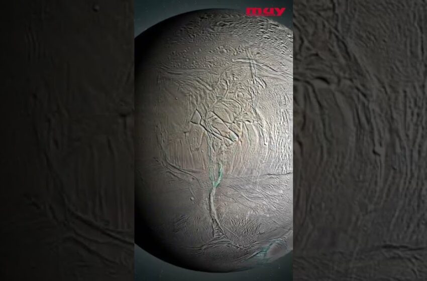  De dónde proceden los géiseres de la luna Encélado