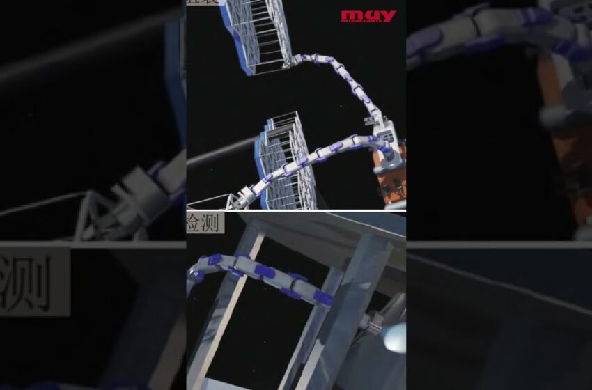  Este *Nuevo* TENTÁCULO espacial chino puede destruir naves y satélites enemigos