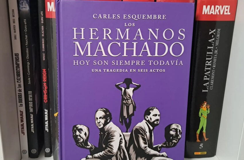  Los hermanos Machado por Carles Esquembre, viñetas para un país (Planeta, 2025)